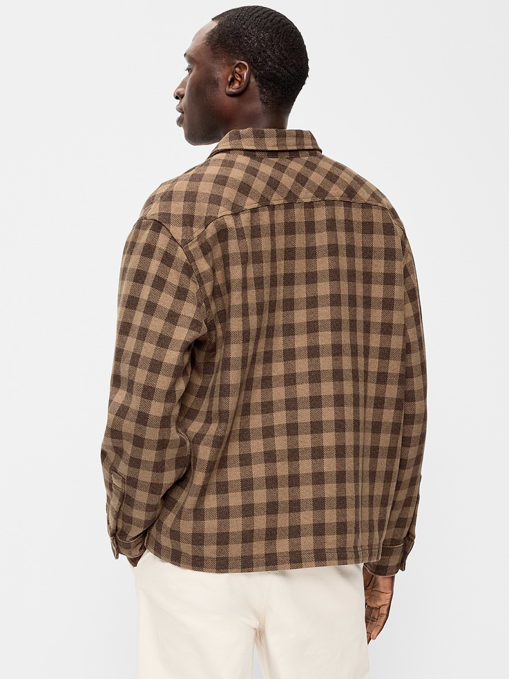 Image number 2 showing, Long-Sleeve Heavyweight Plaid Flannel Pocket Shirt