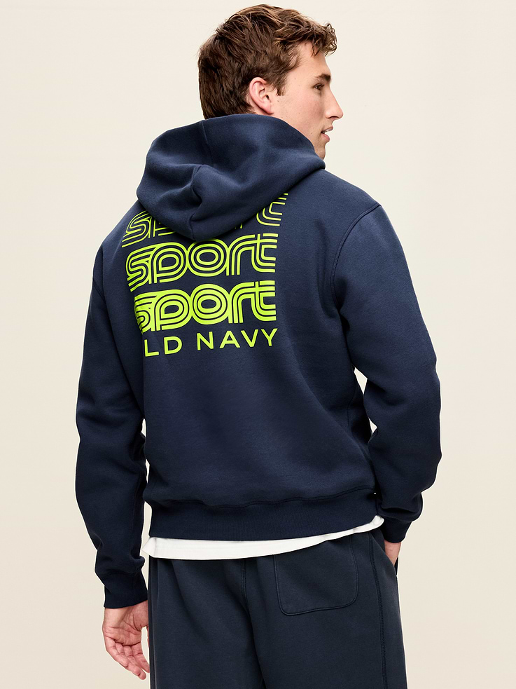 Image 2 of 4, Baseline Fleece Popover Hoodie