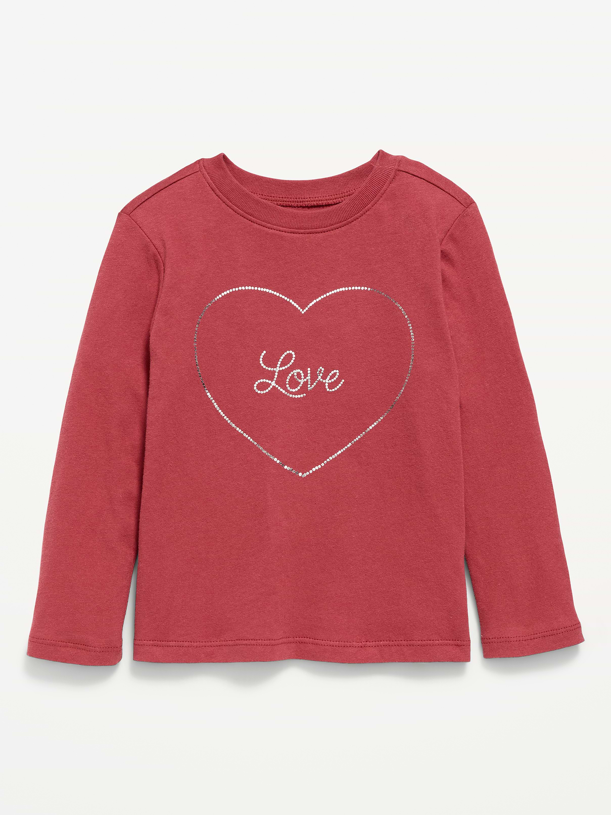 Image 1 of 2, crew neck, long sleeves, graphic at front, Product #910261