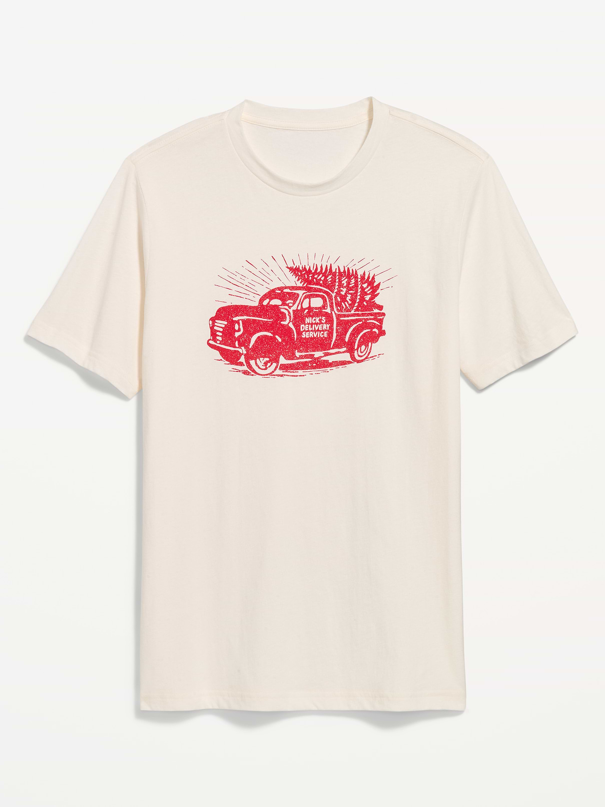Image 3 of 3, Crew-Neck Graphic T-Shirt