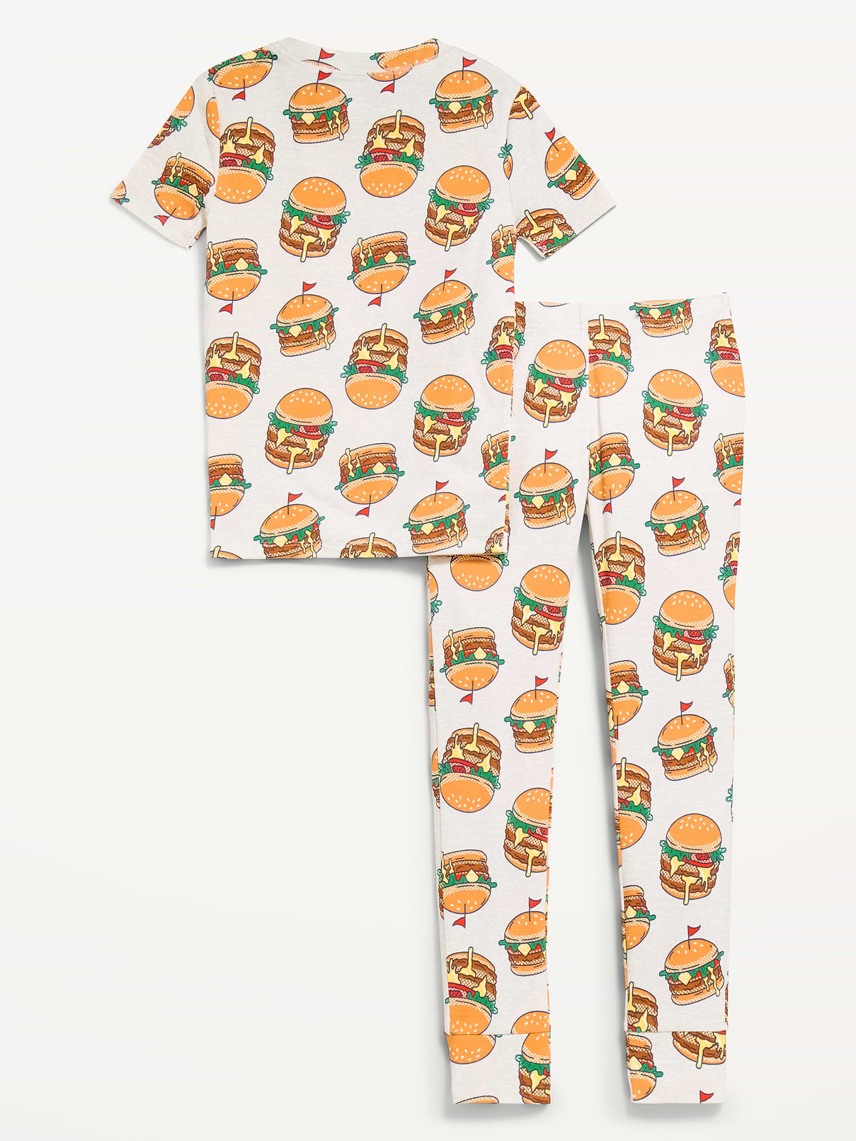 Image 2 of 3, Gender-Neutral Printed Snug-Fit Pajama Set for Kids