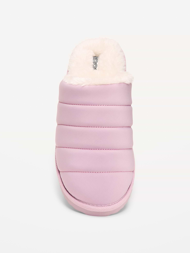 Image number 2 showing, Puffer Sherpa Slippers for Women