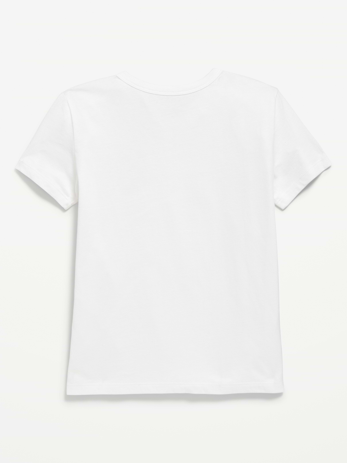 Image 3 of 4, Softest Short-Sleeve Heart-Pocket T-Shirt for Girls