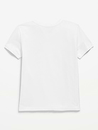 Image 3 of 4, Softest Short-Sleeve Heart-Pocket T-Shirt for Girls