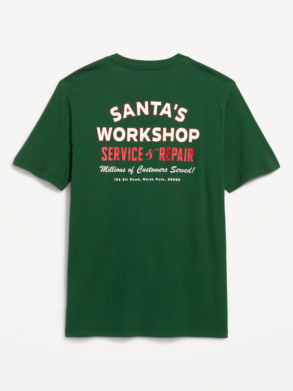 Image 4 of 4, Crew-Neck Graphic T-Shirt