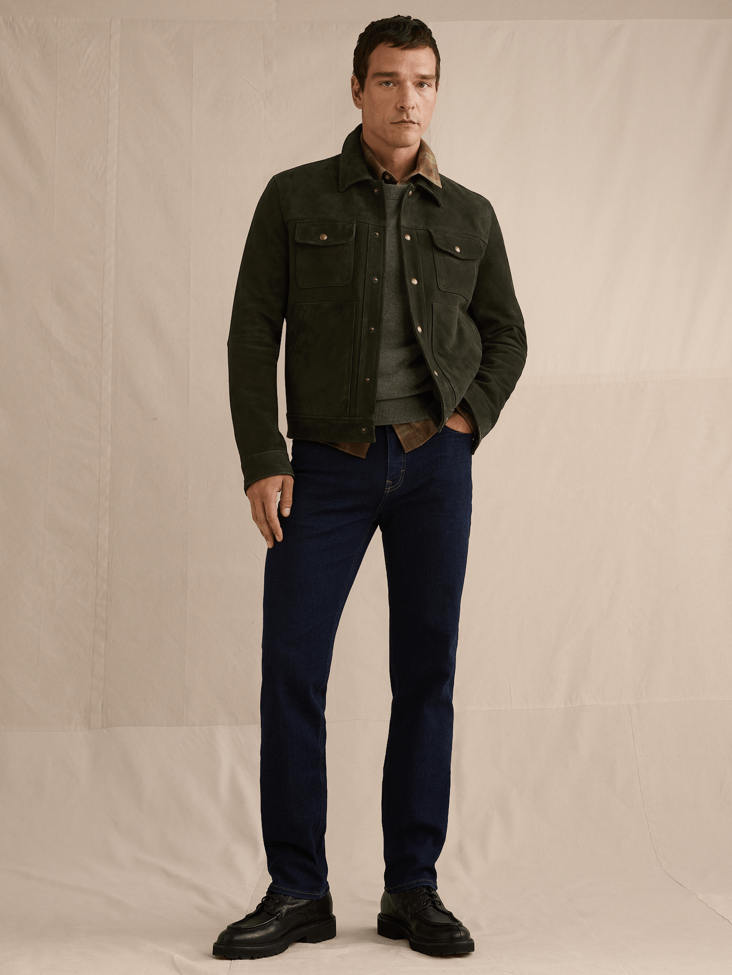 Image number 1 showing, Straight Luxe Traveler Jean