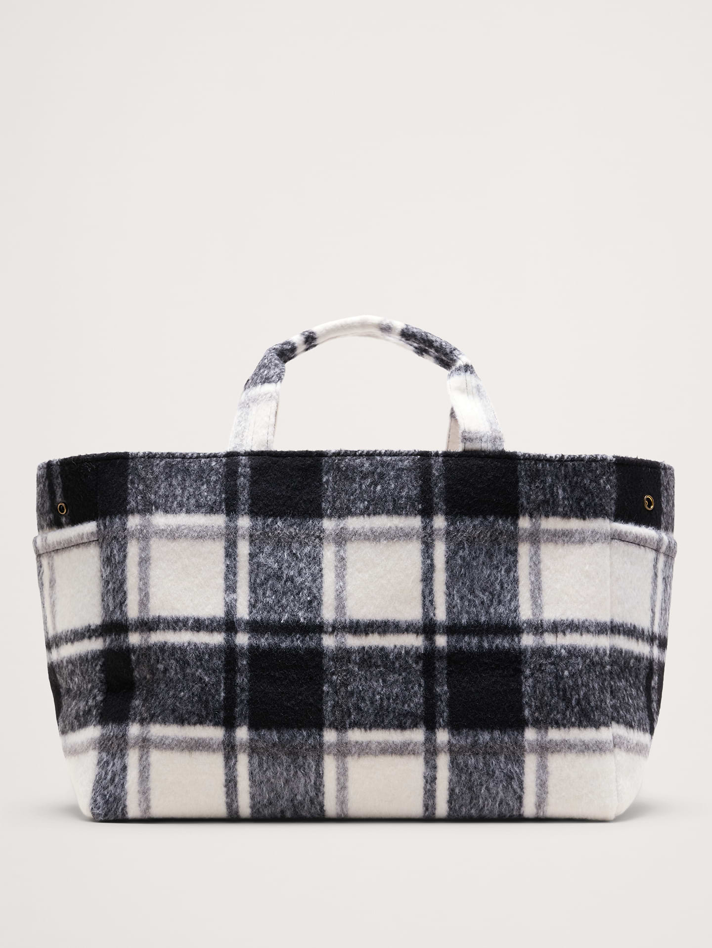 Image number 1 showing, Plaid Airplane Tote By Hat Attack