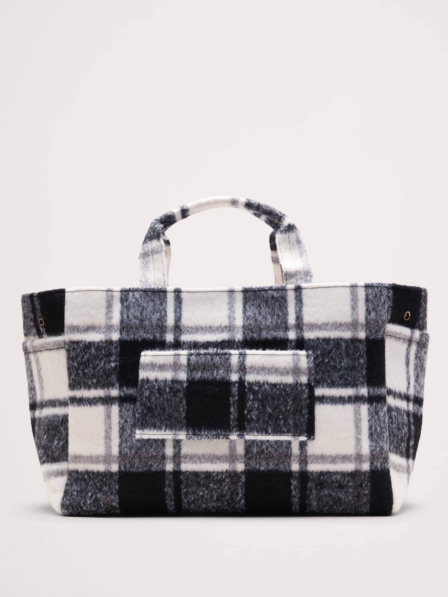 Image number 4 showing, Plaid Airplane Tote By Hat Attack