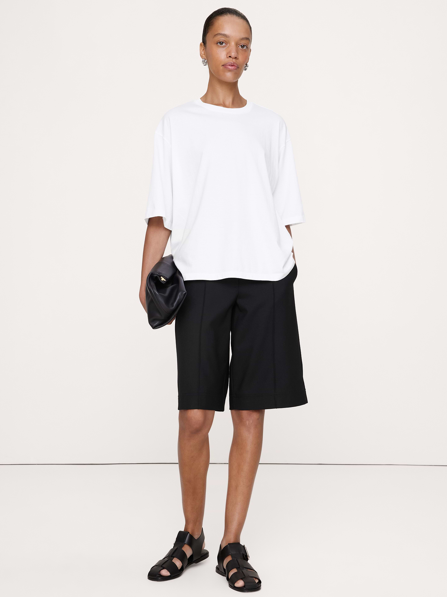 Image number 1 showing, Oversized Vintage Cotton T-Shirt