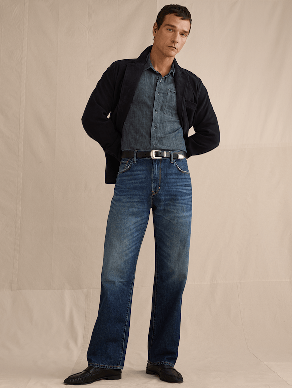Relaxed-Straight Authentic Jean