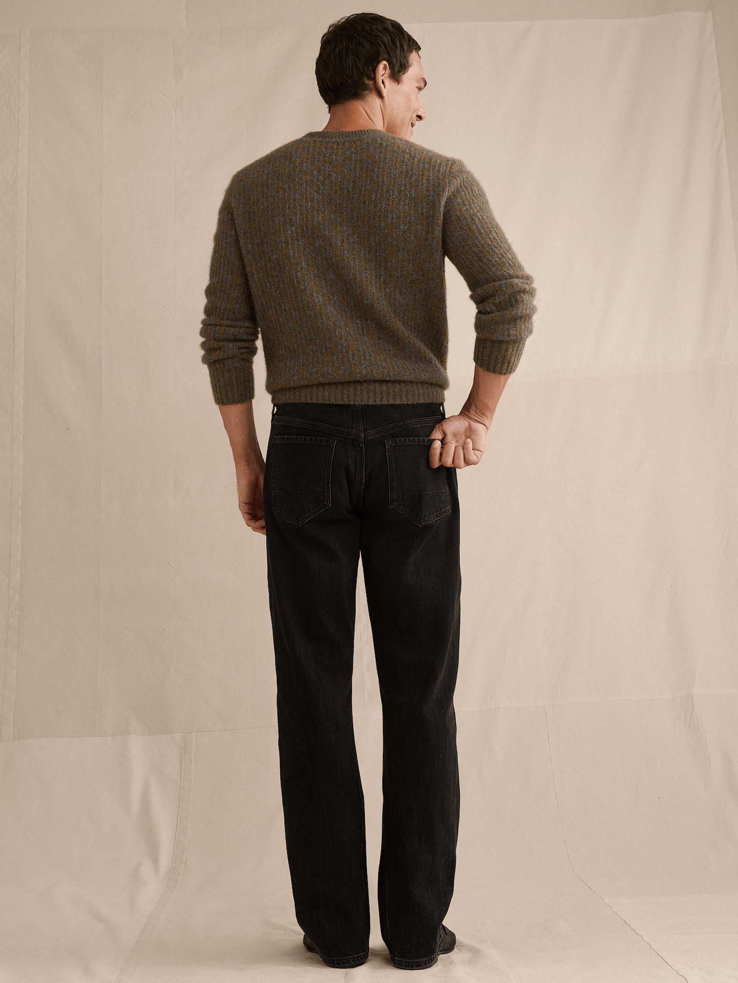 Image number 3 showing, Straight Twisted Seam Jean