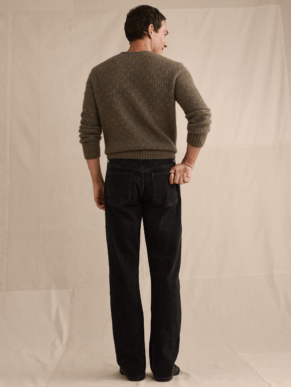 Straight Twisted Seam Jean