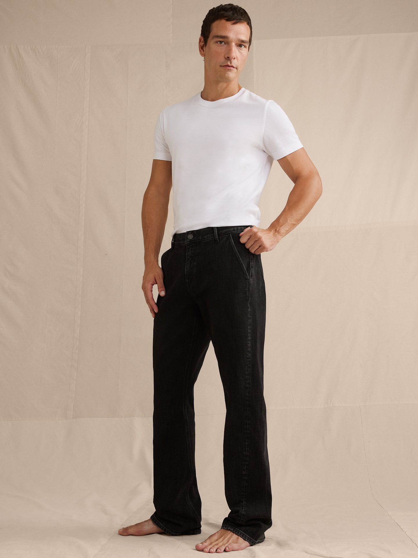 Image number 5 showing, Straight Twisted Seam Jean