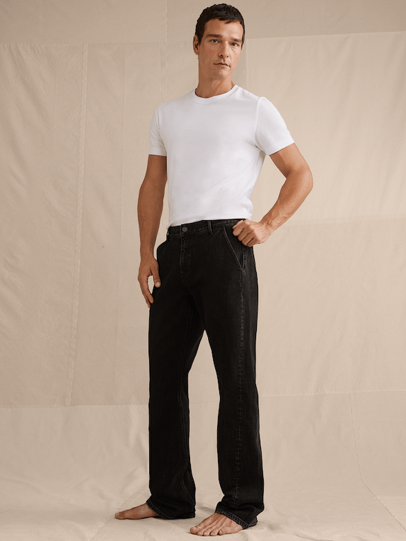Straight Twisted Seam Jean