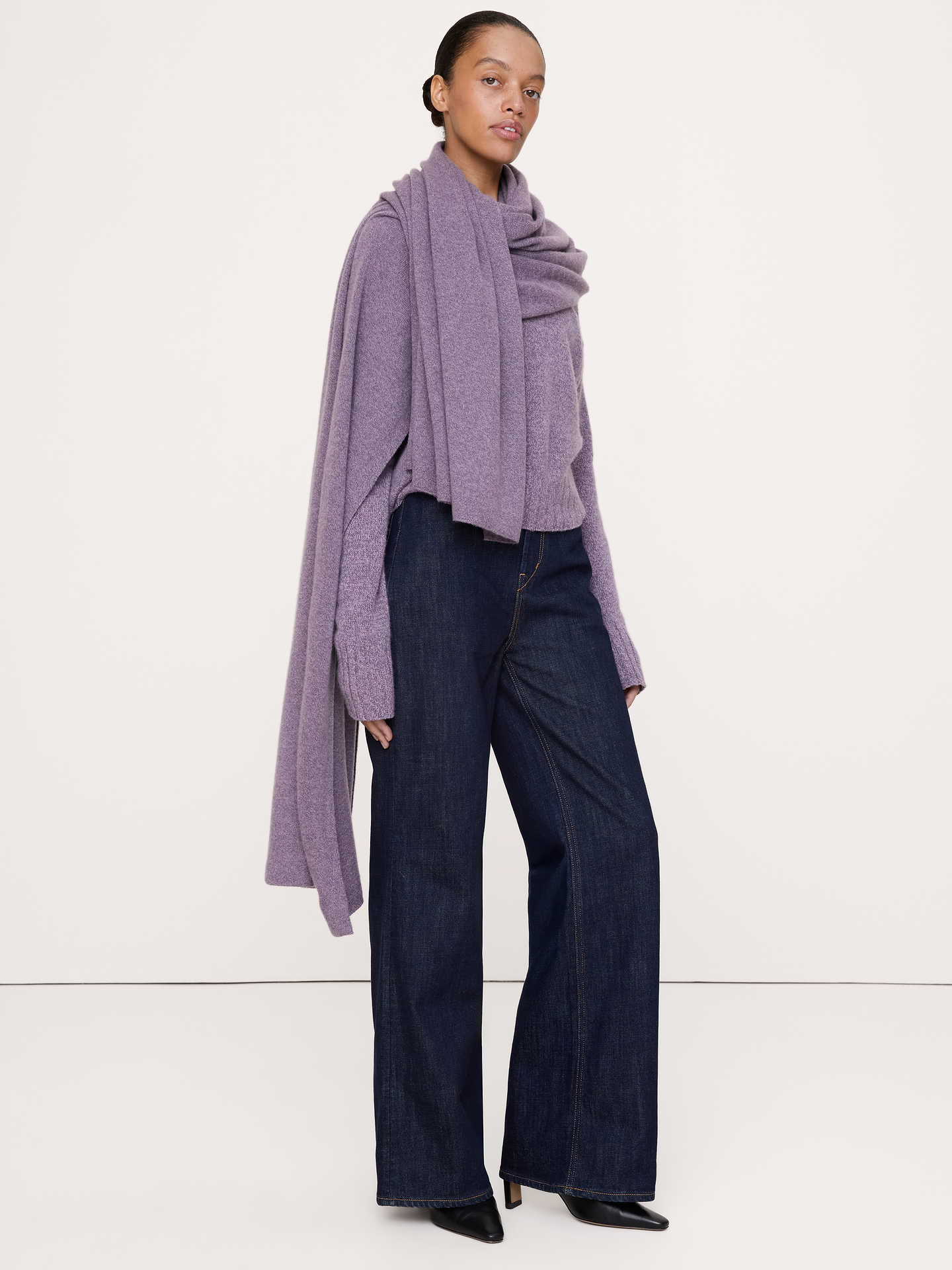 Image number 3 showing, Jersey Cashmere Travel Scarf