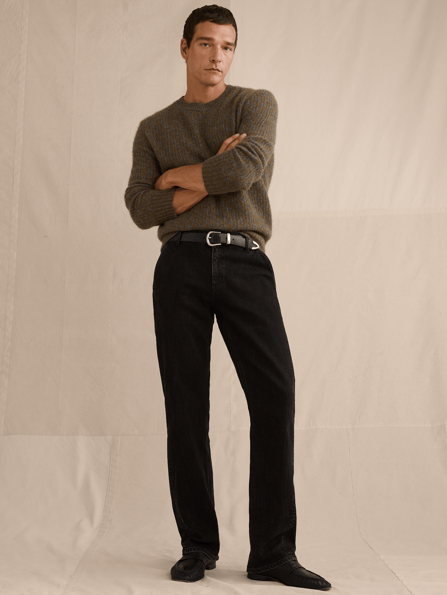 Image number 1 showing, Straight Twisted Seam Jean