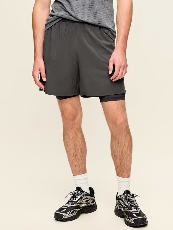 2-In-1 Performance Run Shorts -- 5-inch inseam