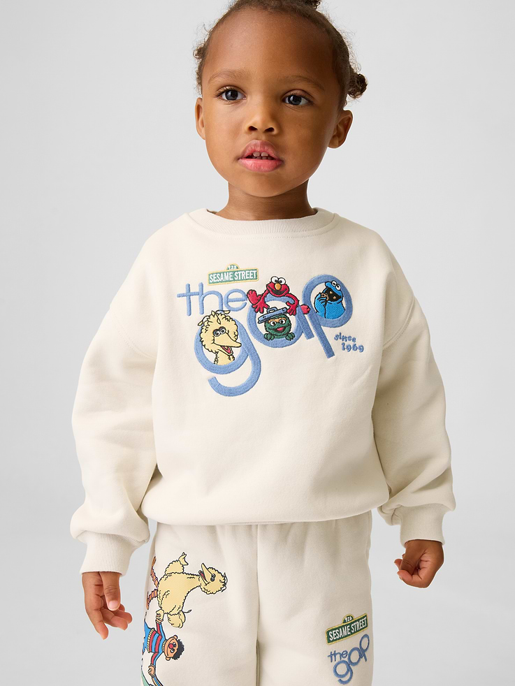 Image number 2 showing, Baby & Toddler VintageSoft Sesame Street Sweatshirt
