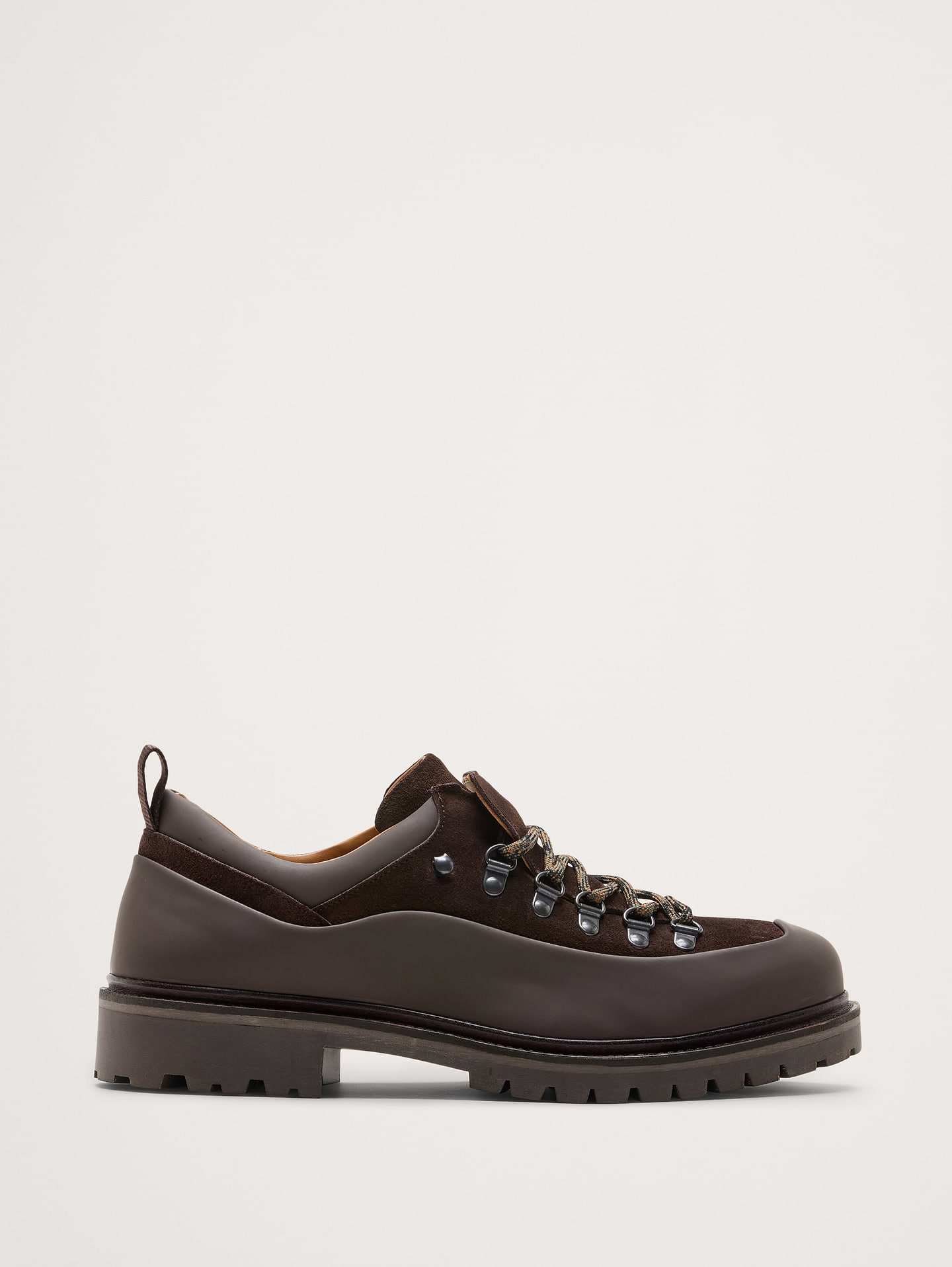 Image number 1 showing, Italian Suede-Leather Hiking Shoe
