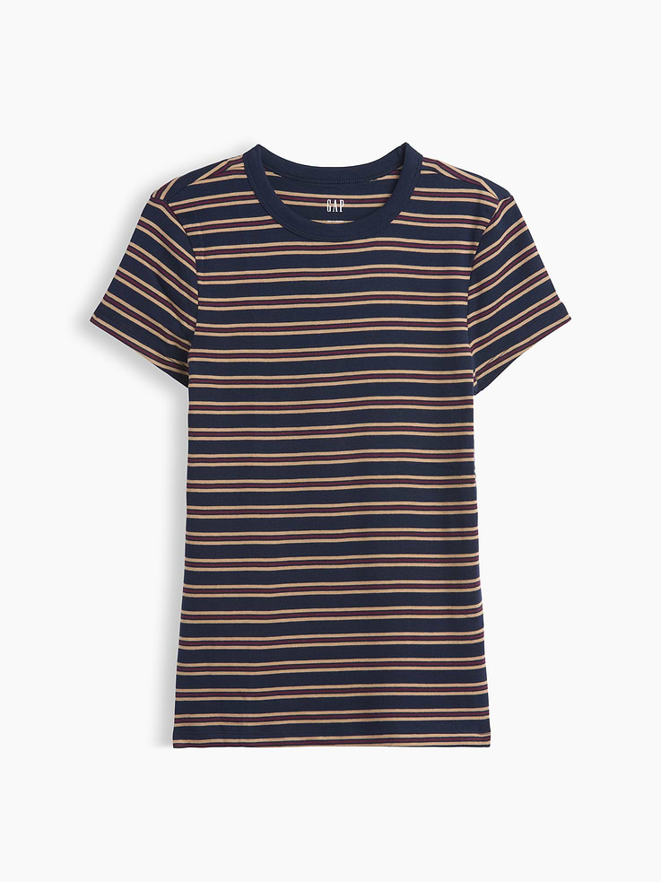 Image number 5 showing, Ribbed Crewneck T-Shirt