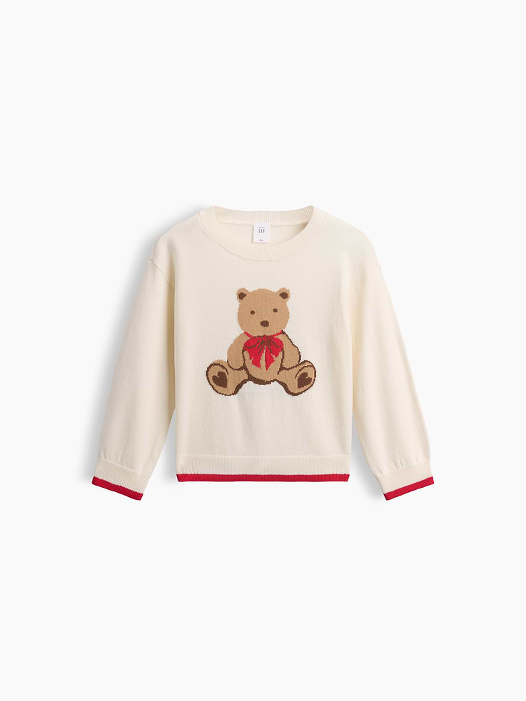 Image number 1 showing, babyGap Intarsia Crewneck Sweater