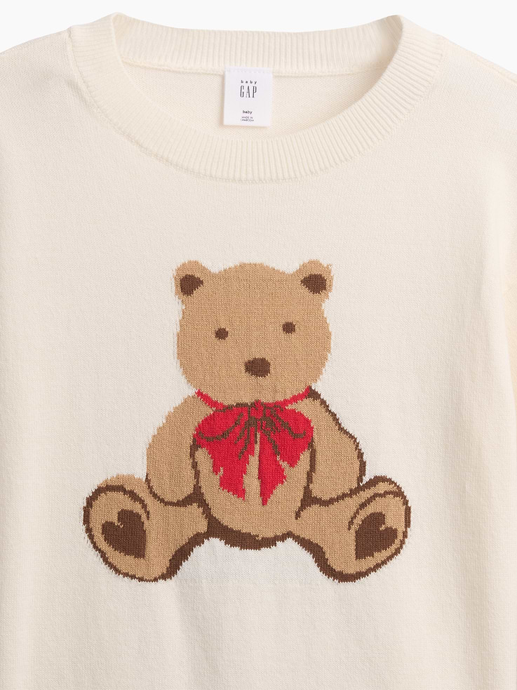 Image number 2 showing, babyGap Intarsia Crewneck Sweater