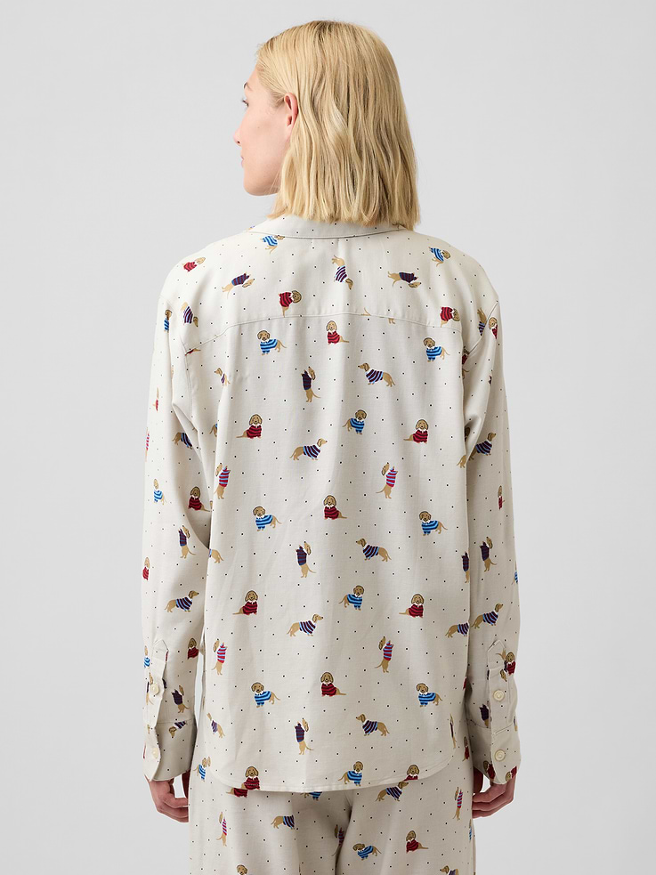 Image number 2 showing, Flannel PJ Shirt
