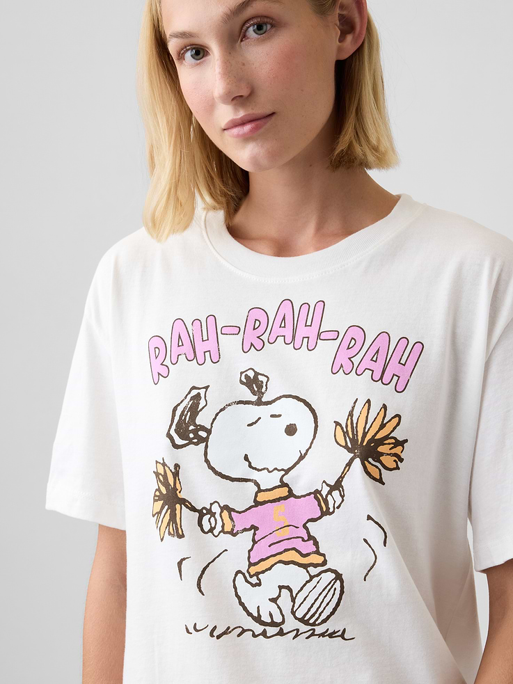 Image 4 of 5, Peanuts Relaxed Graphic T-Shirt