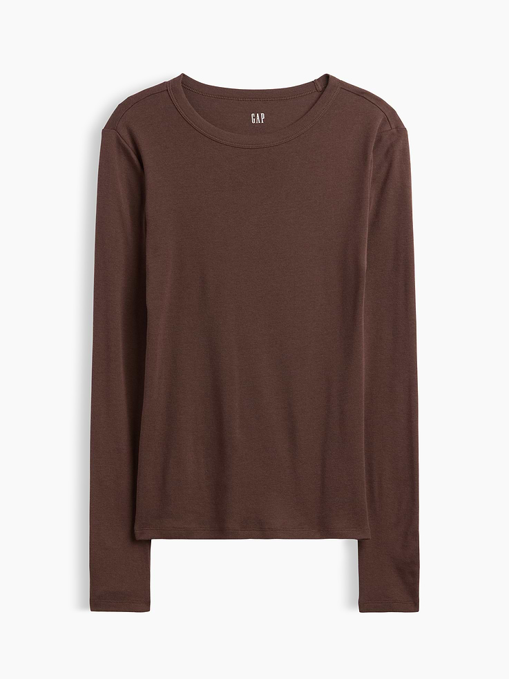 Image number 5 showing, Modern Ribbed Crewneck T-Shirt