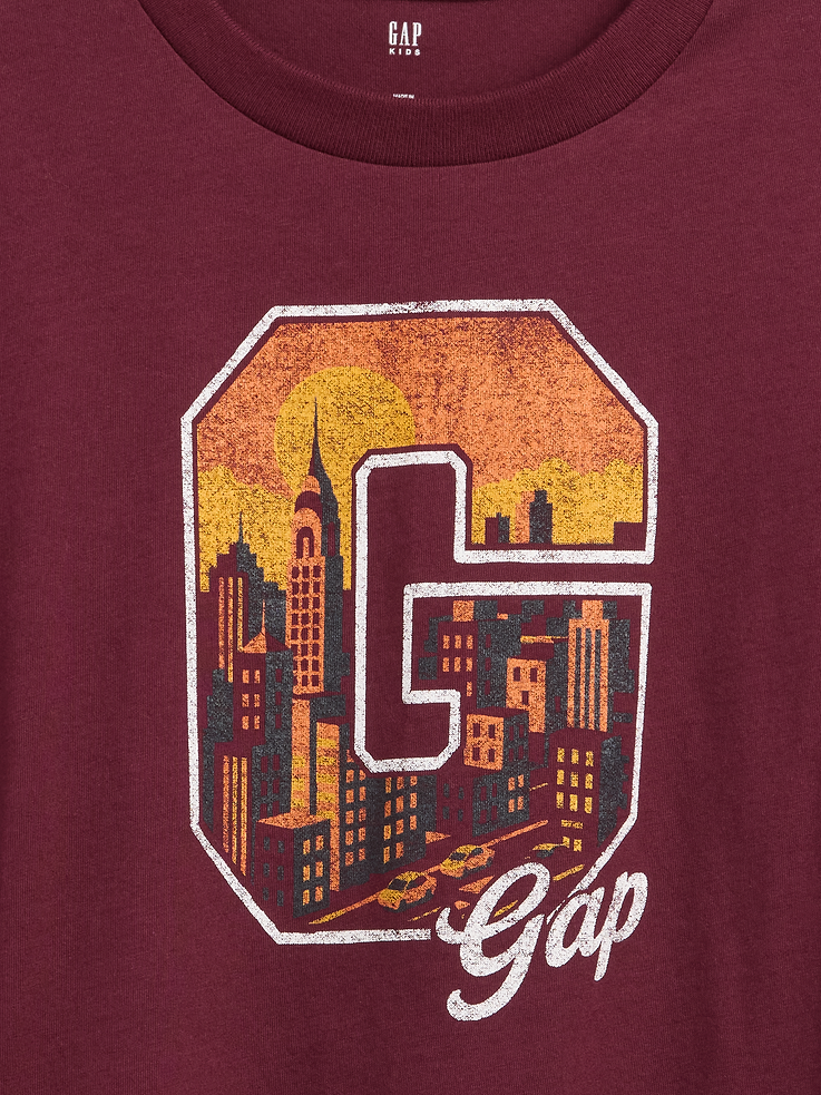 Image 2 of 3, Kids Relaxed Graphic T-Shirt