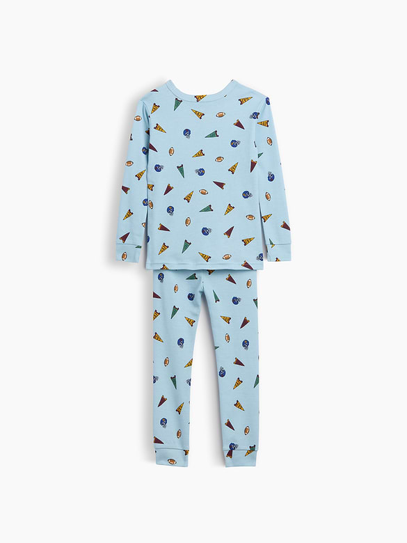 Kids & babyGap Football Print PJ Set