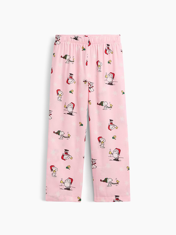 GapKids Peanuts X-Mas Flannel PJ Pants