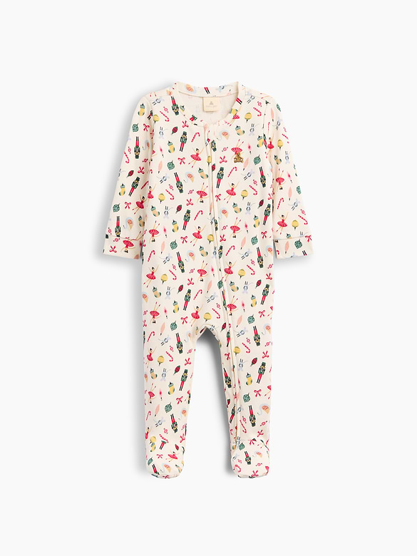 Baby Ribbed Brannan Bear One-Piece