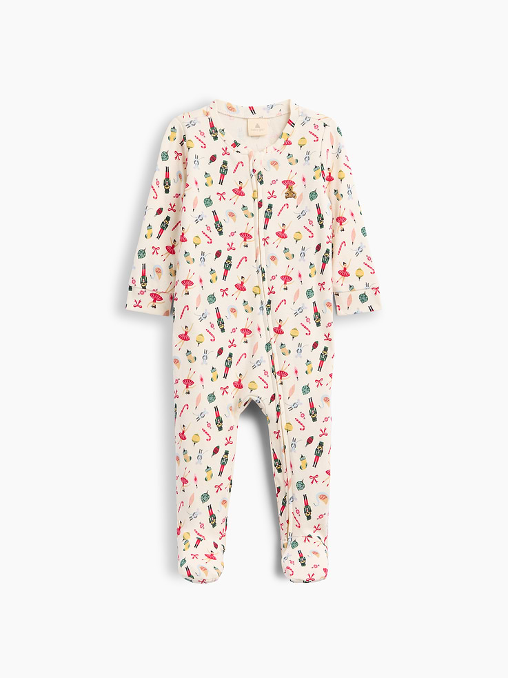 Image number 1 showing, Baby Ribbed Brannan Bear One-Piece