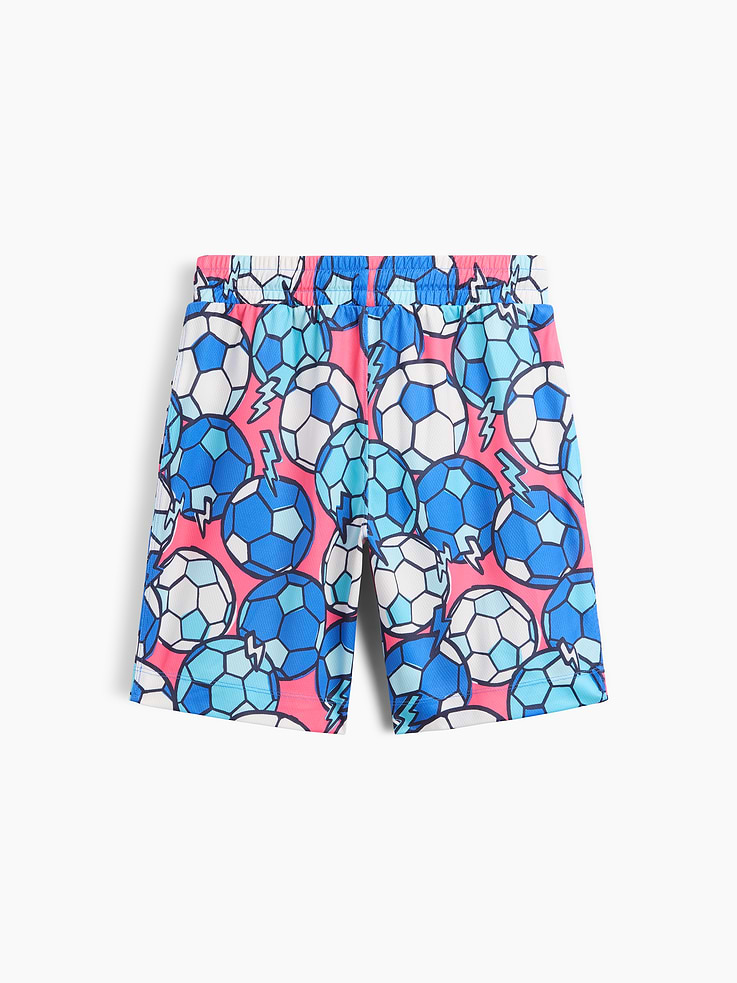 Image 3 of 3, Kids 100% Recycled Pull-On Mesh Shorts