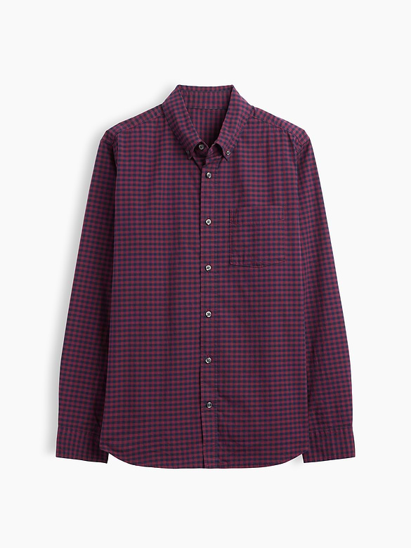 Stretch Poplin Shirt in Standard Fit