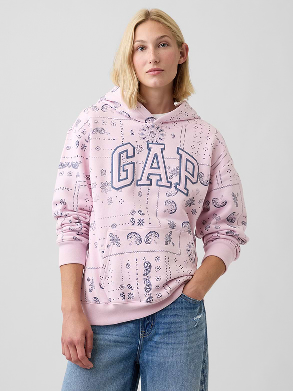 Relaxed Gap Logo Hoodie