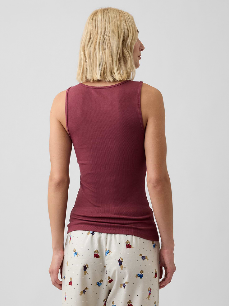 Image number 2 showing, Gap Logo Ribbed Tank Top