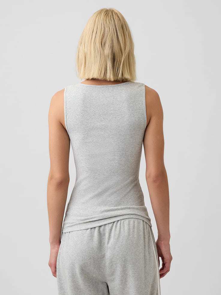 Image number 2 showing, Gap Logo Ribbed Tank Top