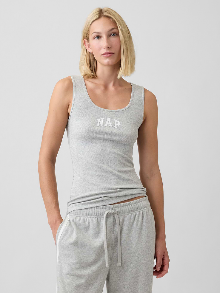 Image number 1 showing, Gap Logo Ribbed Tank Top