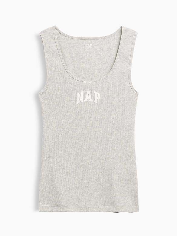 Gap Logo Ribbed Tank Top