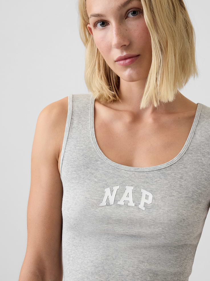 Image number 4 showing, Gap Logo Ribbed Tank Top