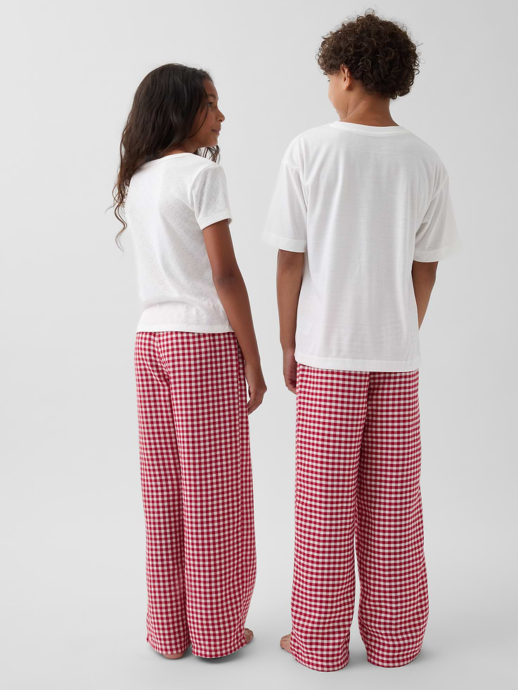 Image number 2 showing, Kids Recycled Flannel PJ Pants