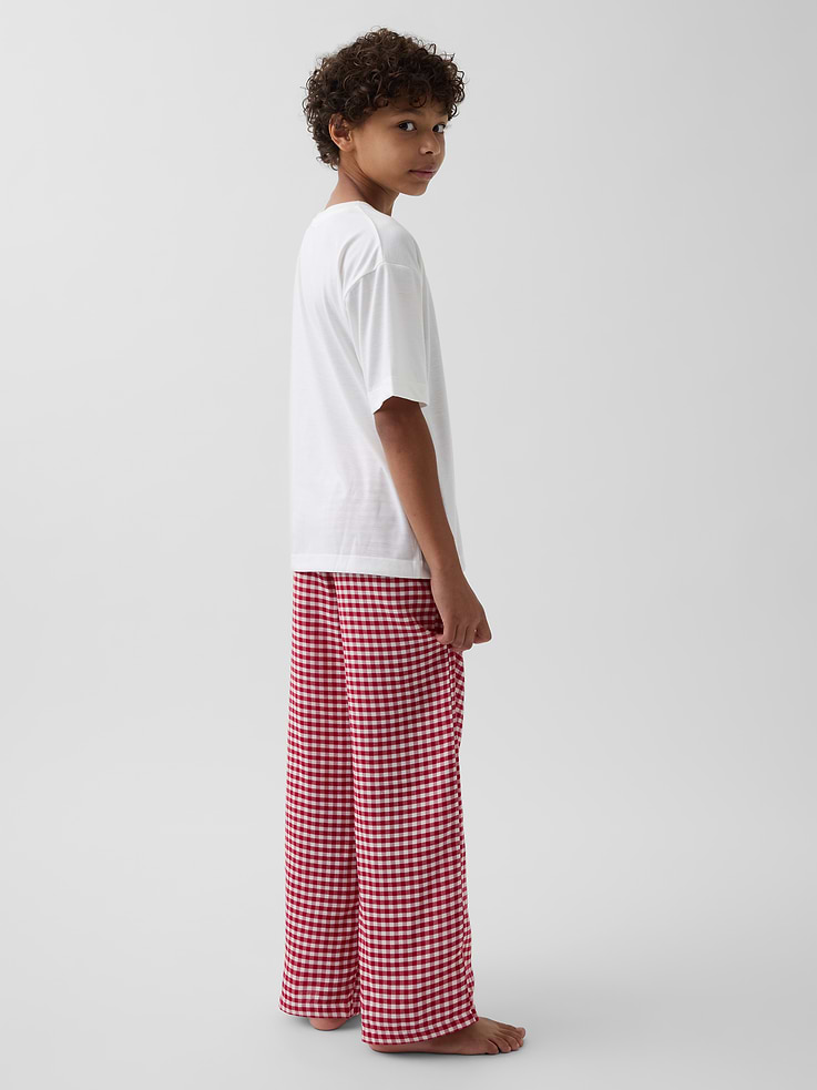 Image number 3 showing, Kids Recycled Flannel PJ Pants
