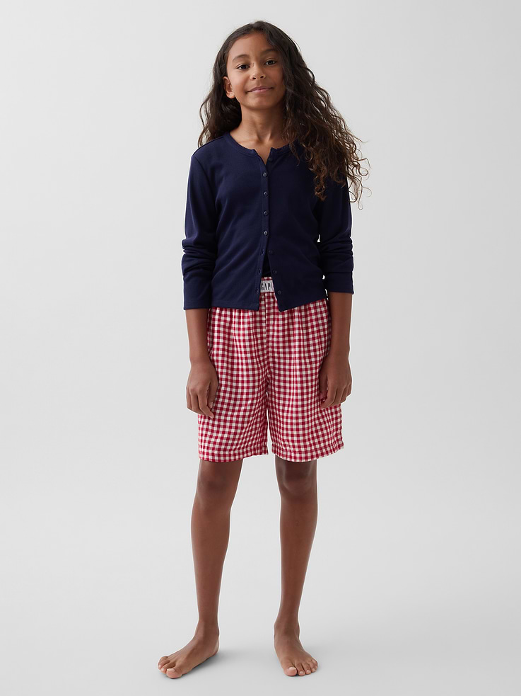 Image number 4 showing, Kids Recycled Flannel PJ Boxer Shorts