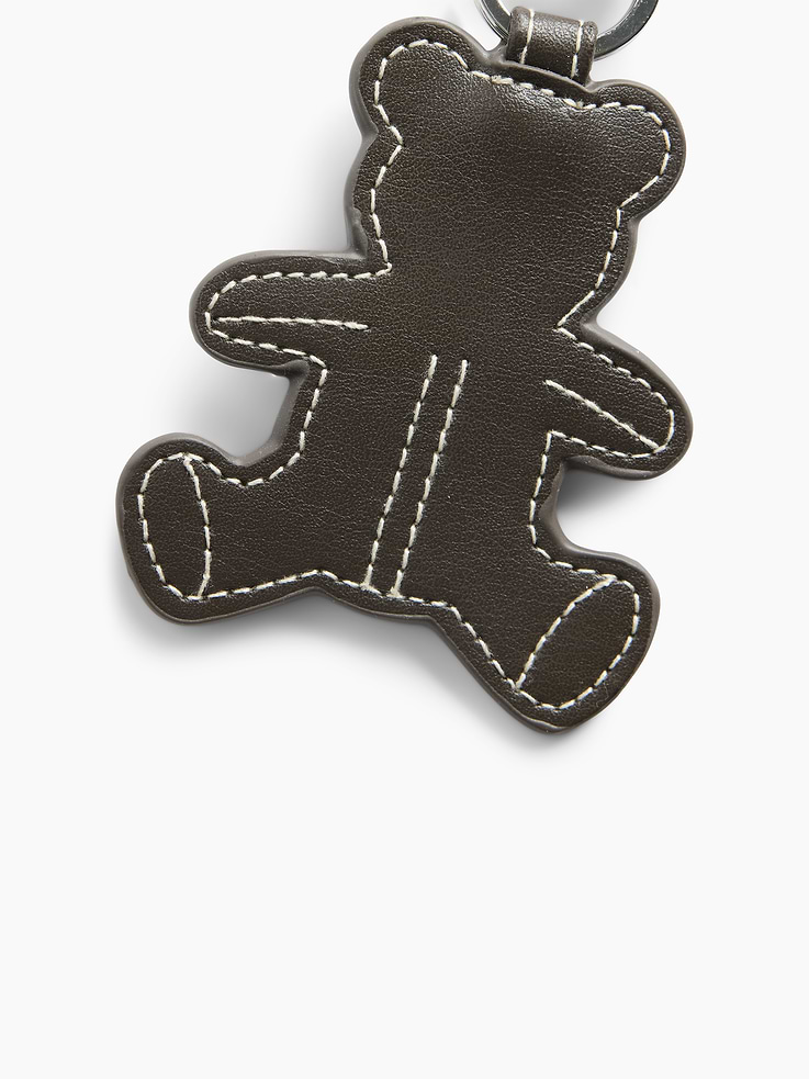Image number 3 showing, Brannan Bear Vegan Leather Bag Charm