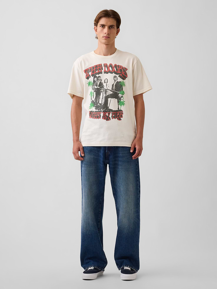 Image number 2 showing, The Doors Relaxed Graphic T-Shirt