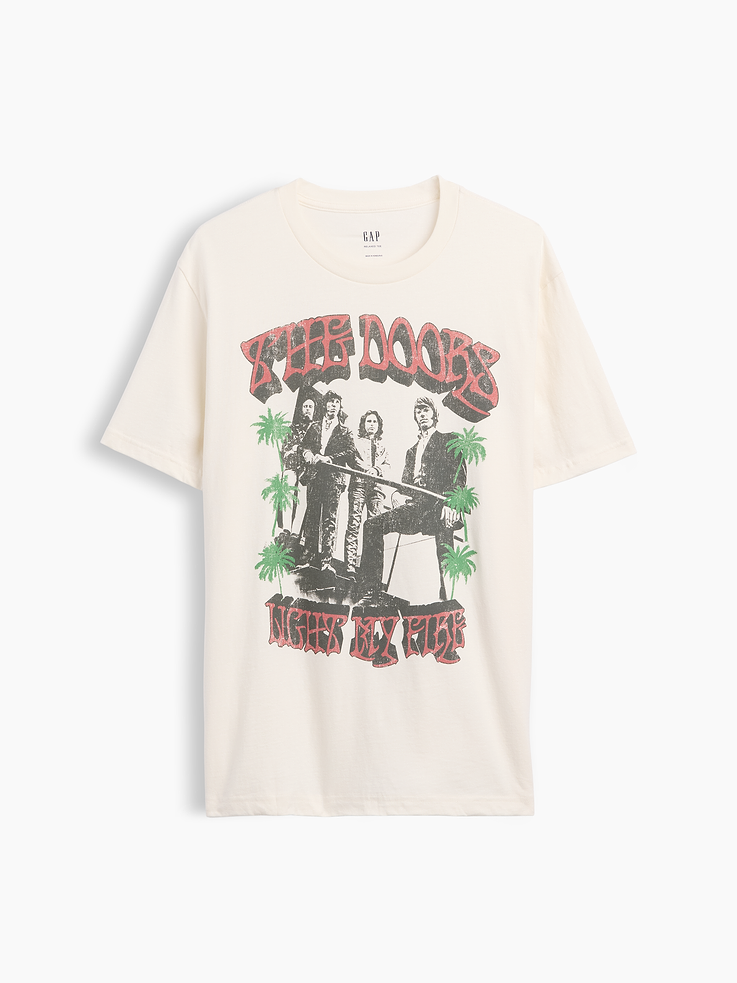 Image number 5 showing, The Doors Relaxed Graphic T-Shirt
