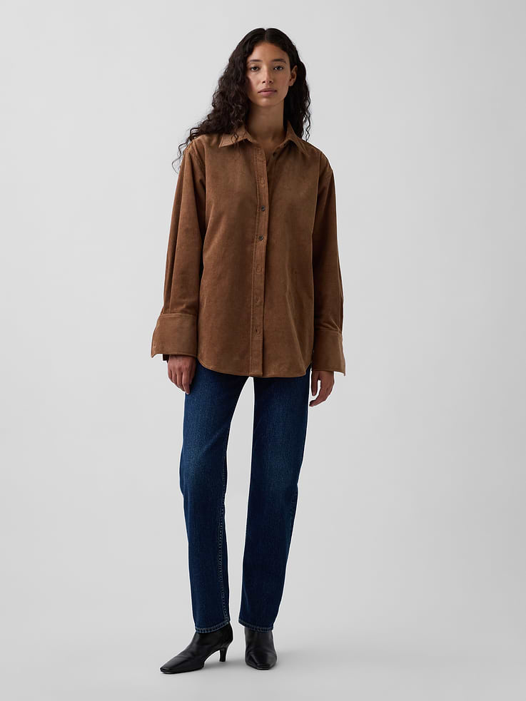 Image number 2 showing, Corduroy Big Shirt