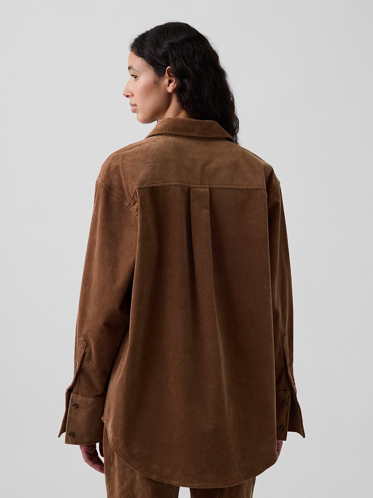 Image number 3 showing, Corduroy Big Shirt